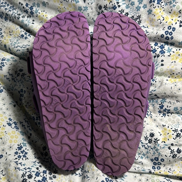 Unisex Purple Birkenstock #260 Double Strap Sandals, Sz 40 - Picture 7 of 9